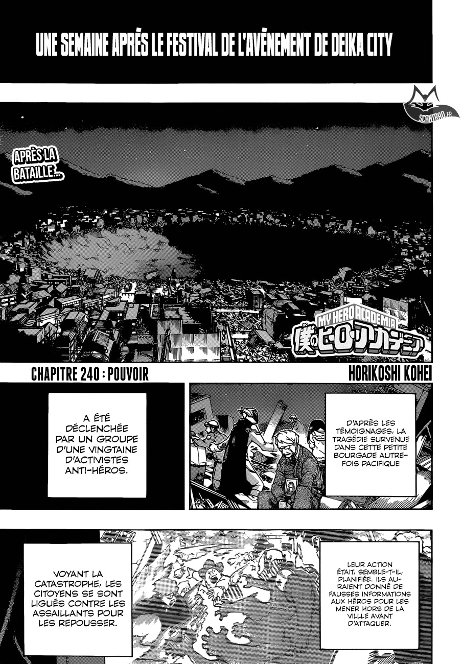 Read My Hero Academia FR Manga Online