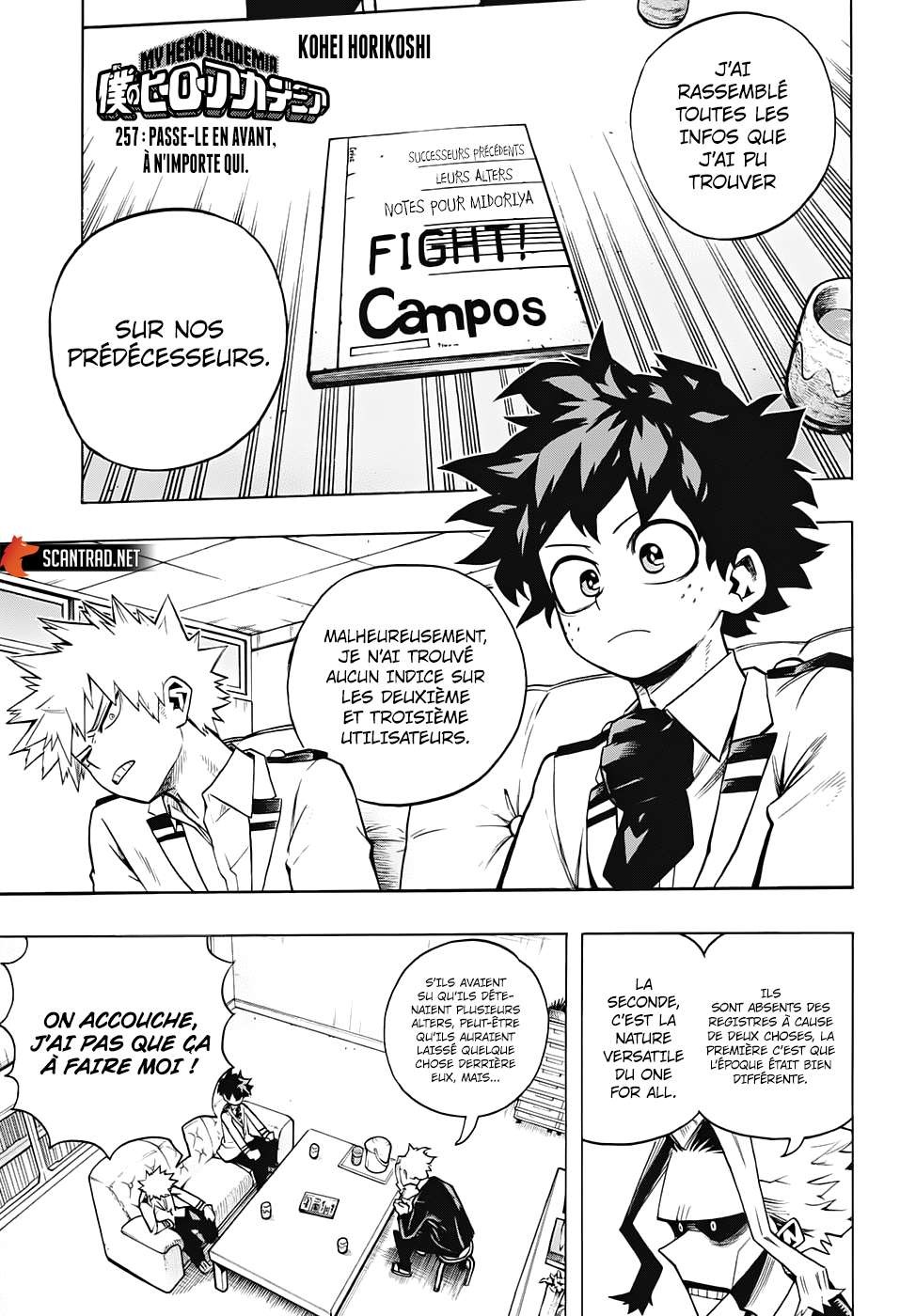 Read My Hero Academia FR Manga Online