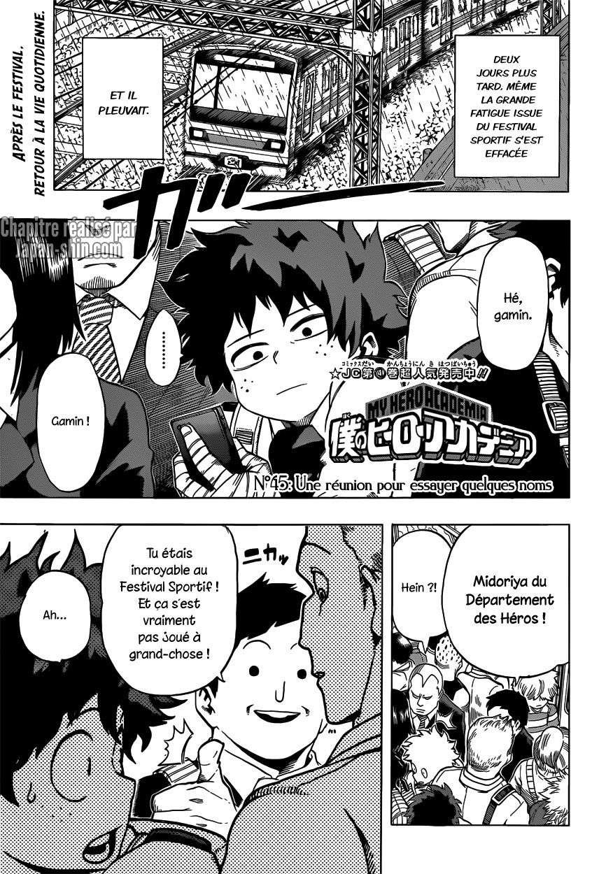 Read My Hero Academia FR Manga Online