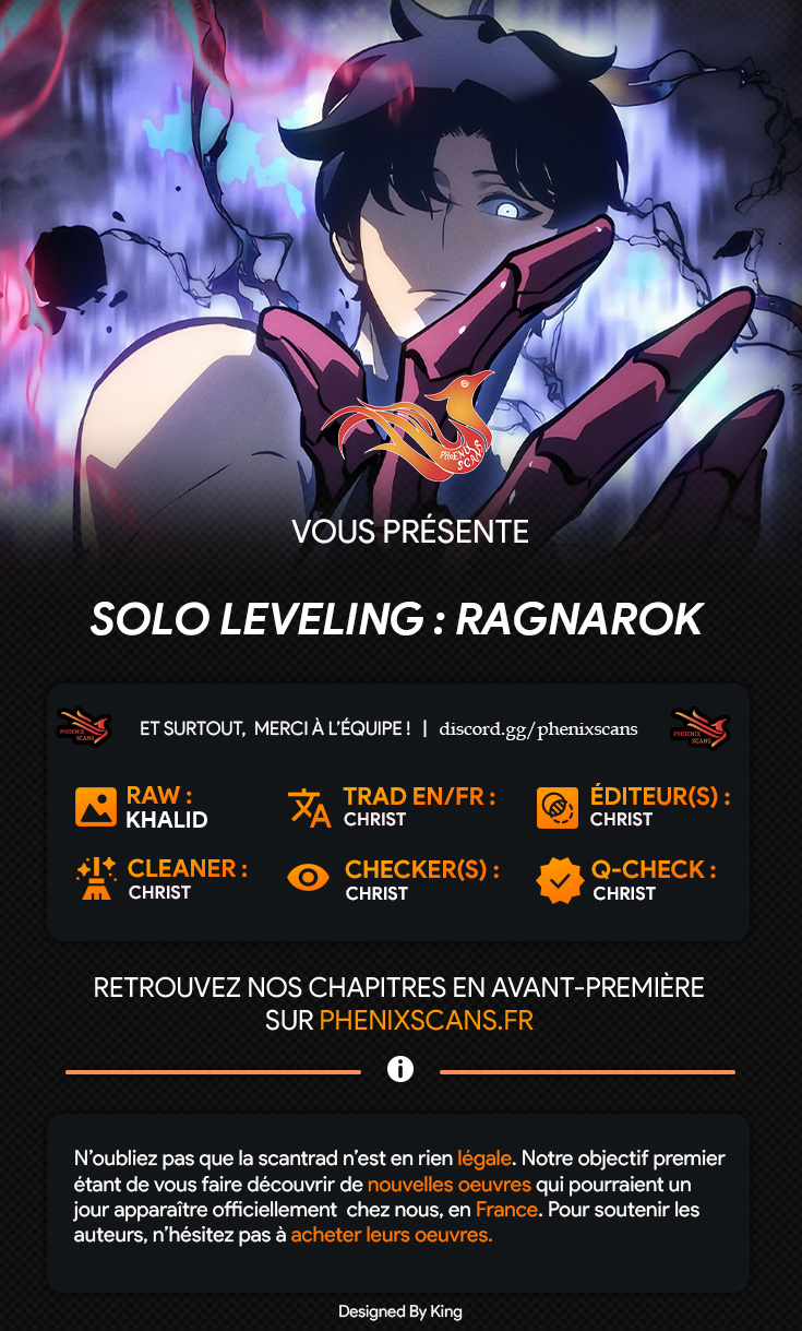 Read Solo leveling  Ragnarok FR Manga Online