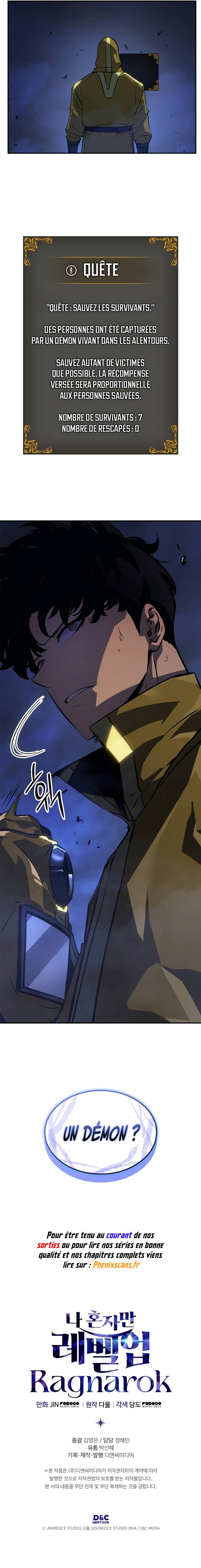 Read Solo leveling  Ragnarok FR Manga Online