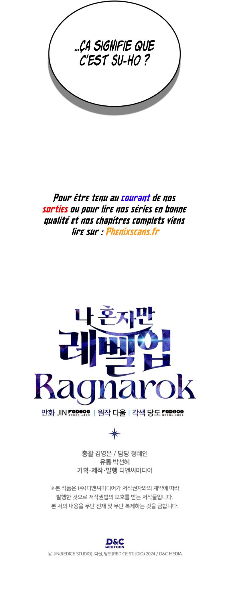 Read Solo leveling  Ragnarok FR Manga Online