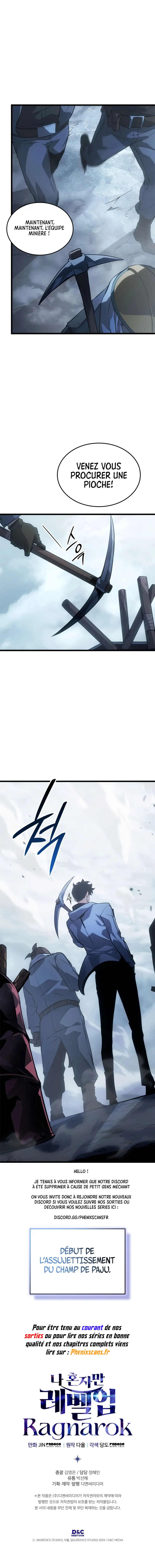 Read Solo leveling  Ragnarok FR Manga Online