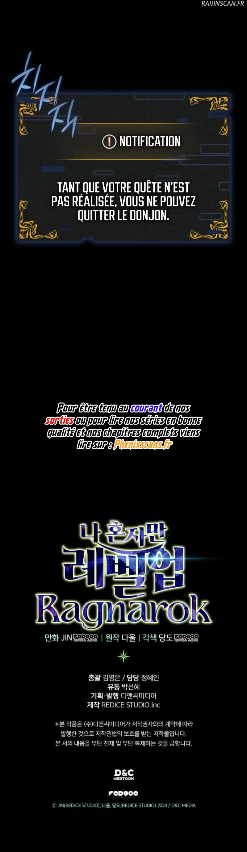 Read Solo leveling  Ragnarok FR Manga Online