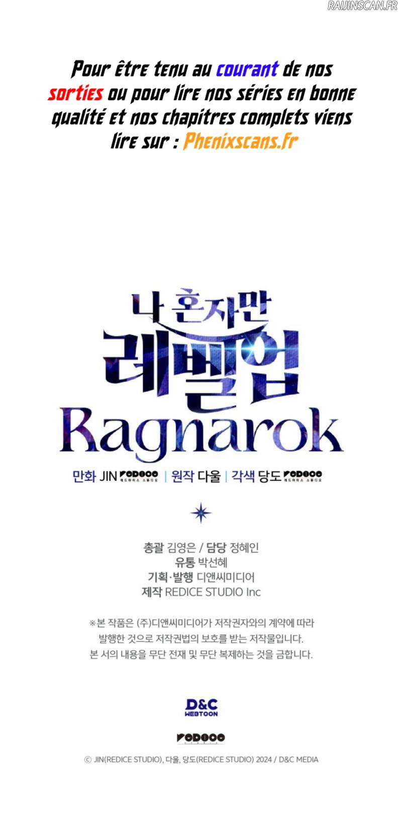 Read Solo leveling  Ragnarok FR Manga Online