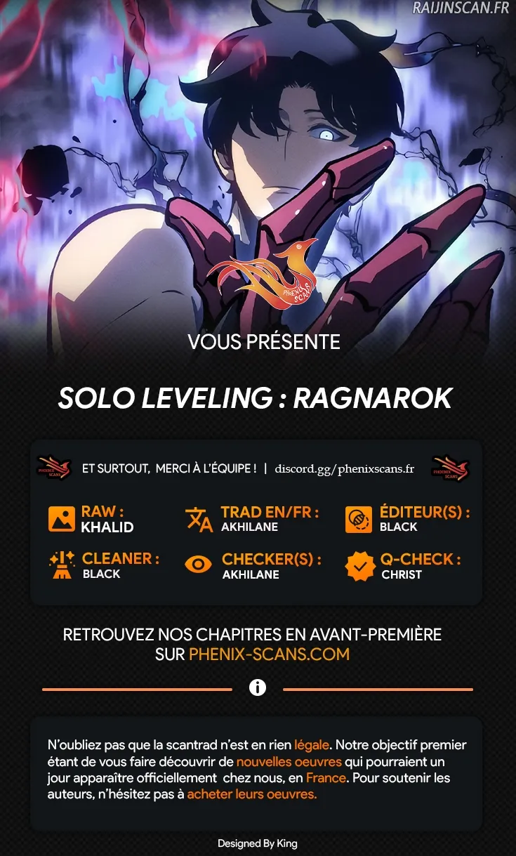 Read Solo leveling  Ragnarok FR Manga Online