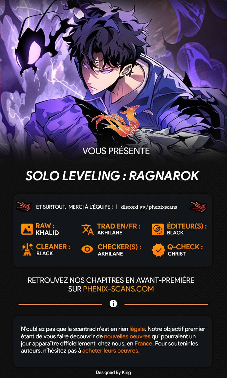 Read Solo leveling  Ragnarok FR Manga Online