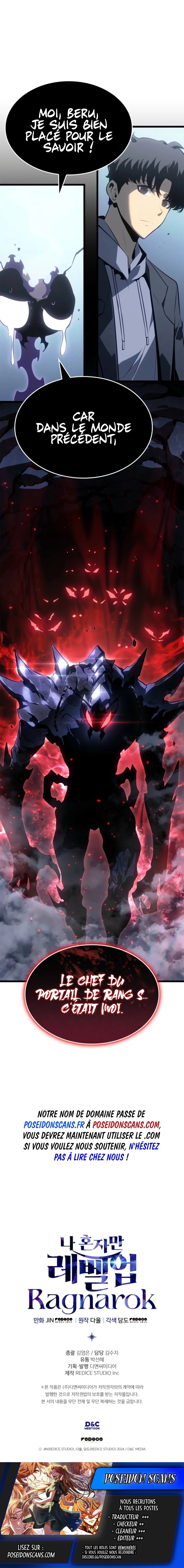 Read Solo leveling  Ragnarok FR Manga Online