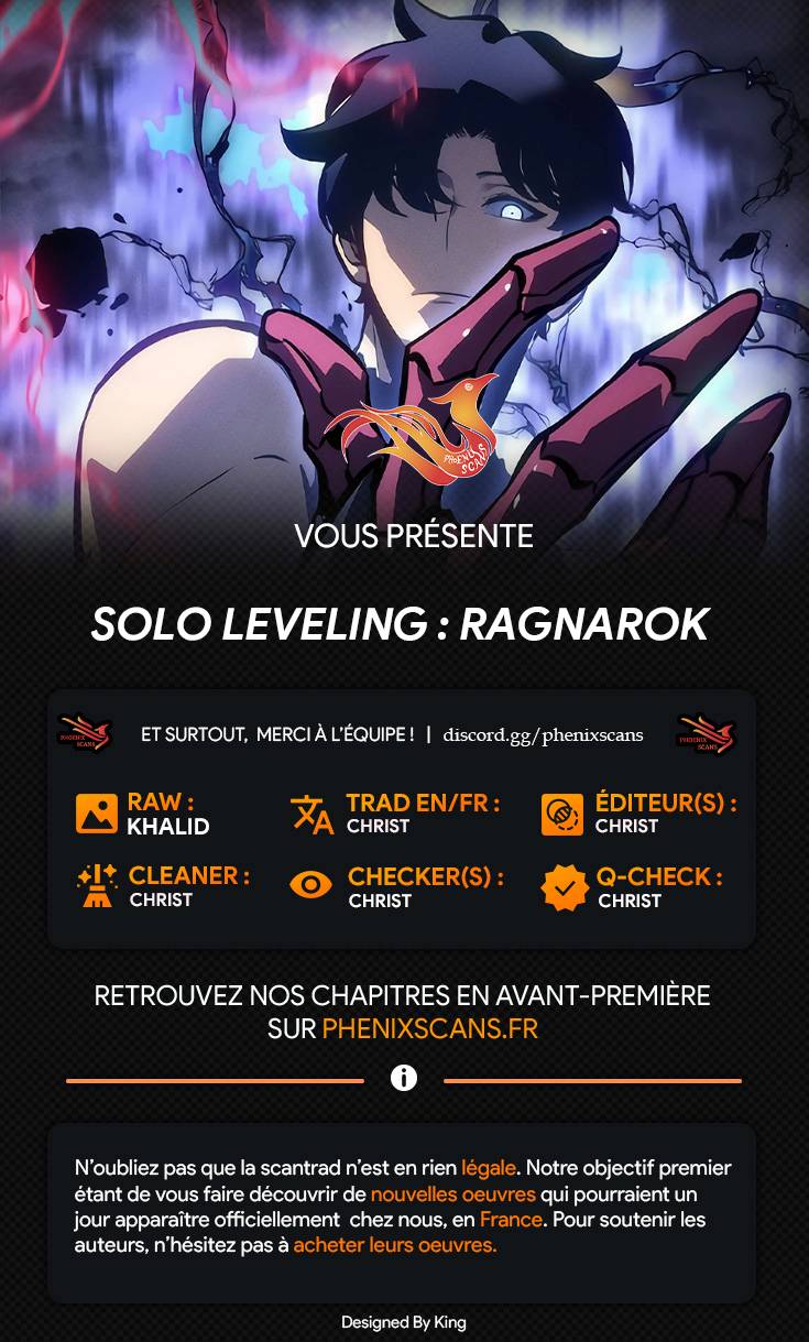 Read Solo leveling  Ragnarok FR Manga Online