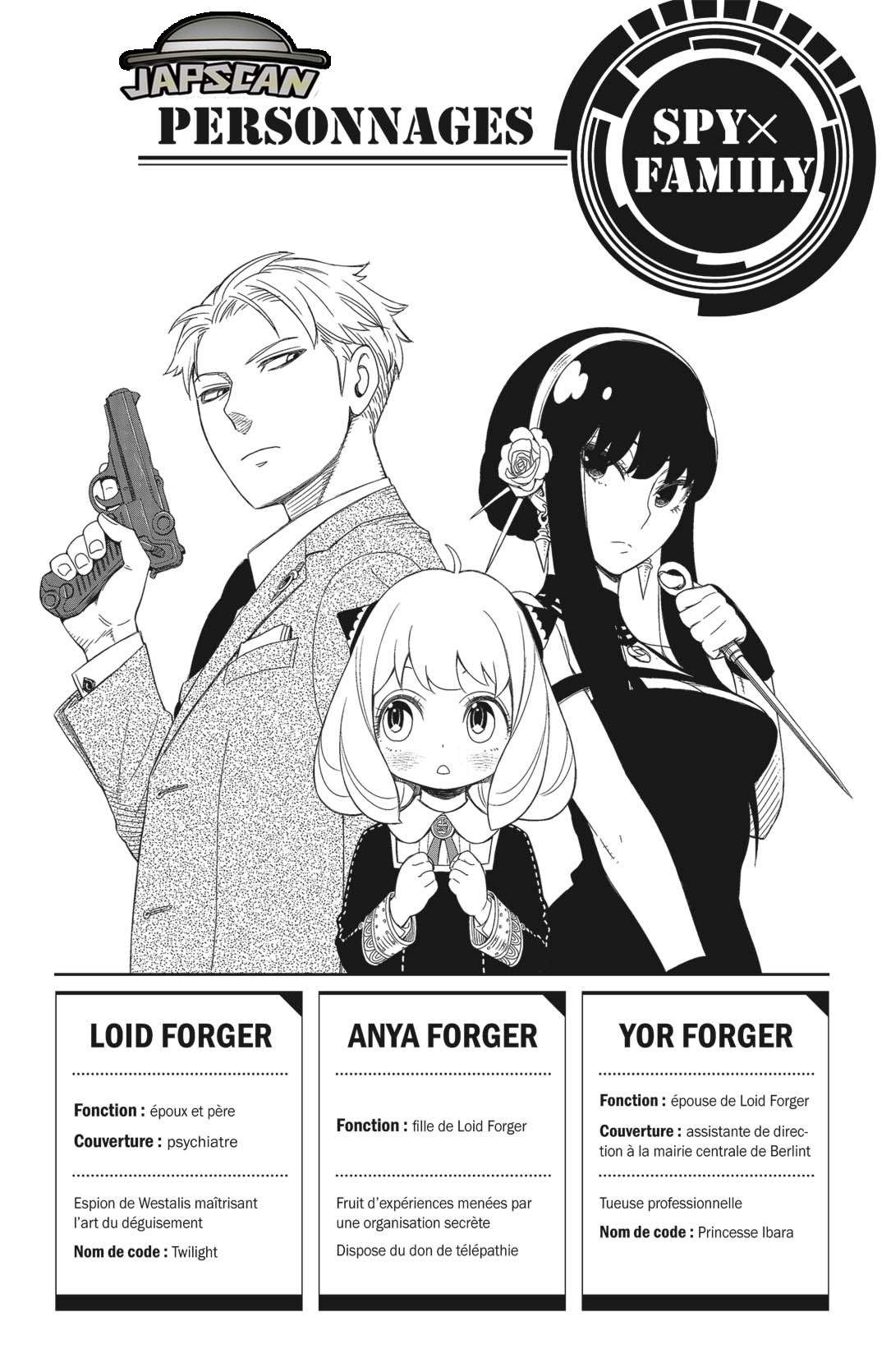 Read Spy x Family FR Manga Online