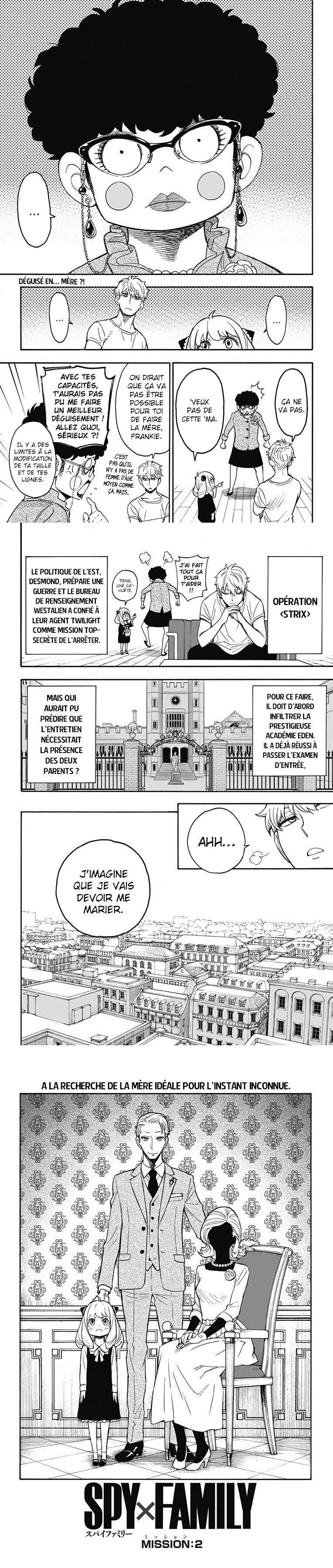 Read Spy x Family FR Manga Online