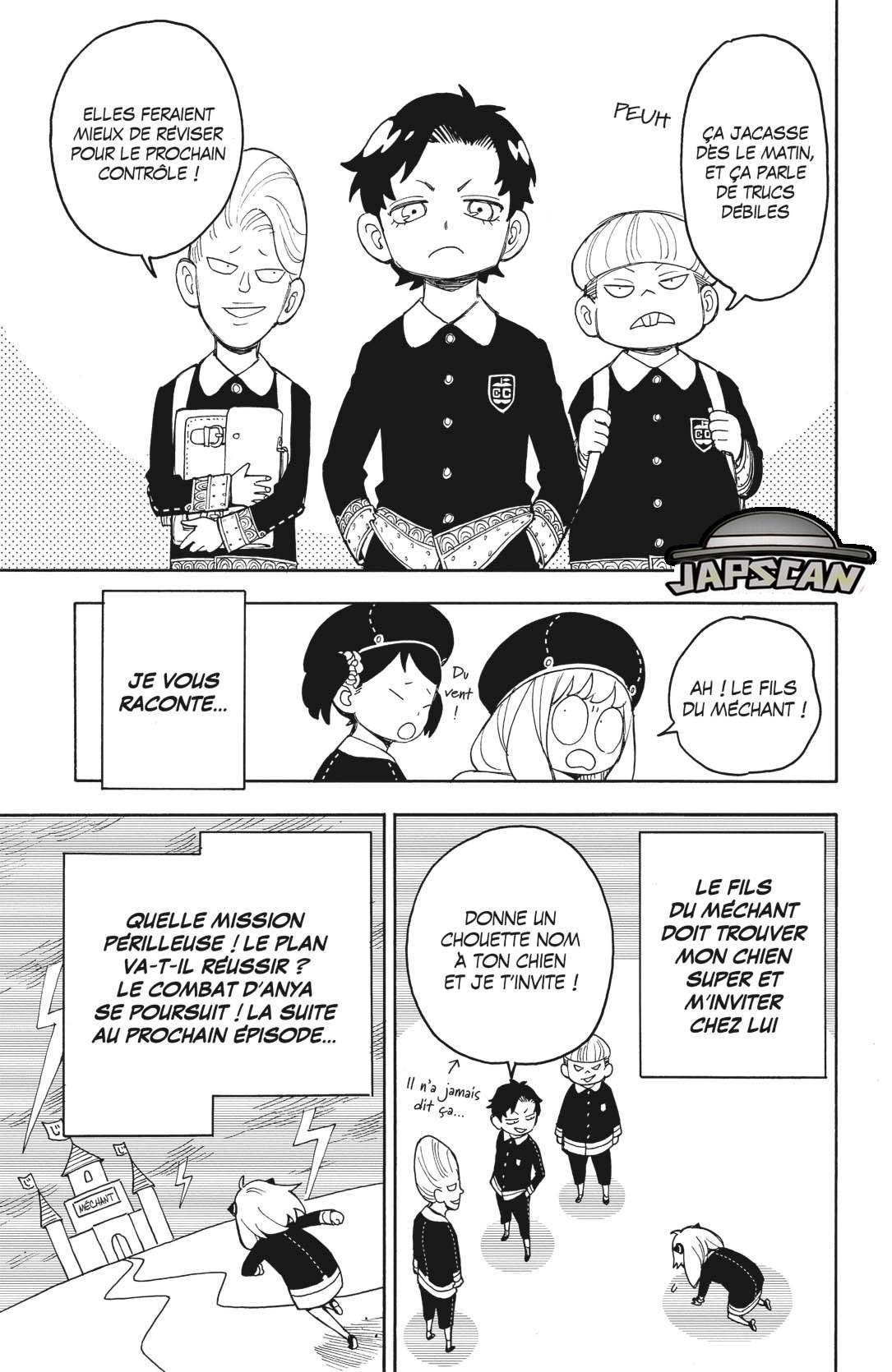 Read Spy x Family FR Manga Online