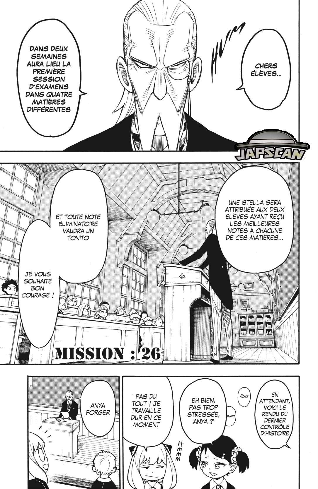 Read Spy x Family FR Manga Online
