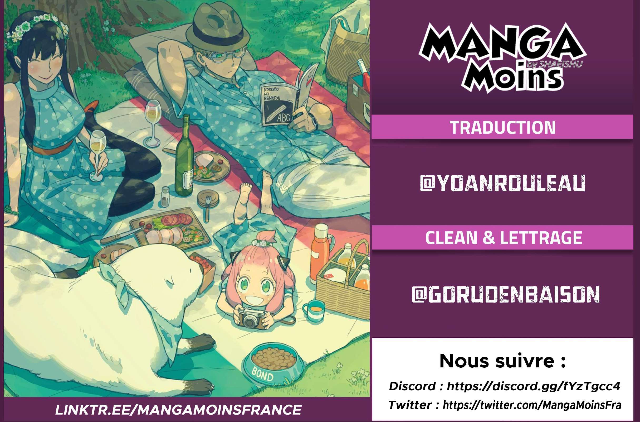 Read Spy x Family FR Manga Online