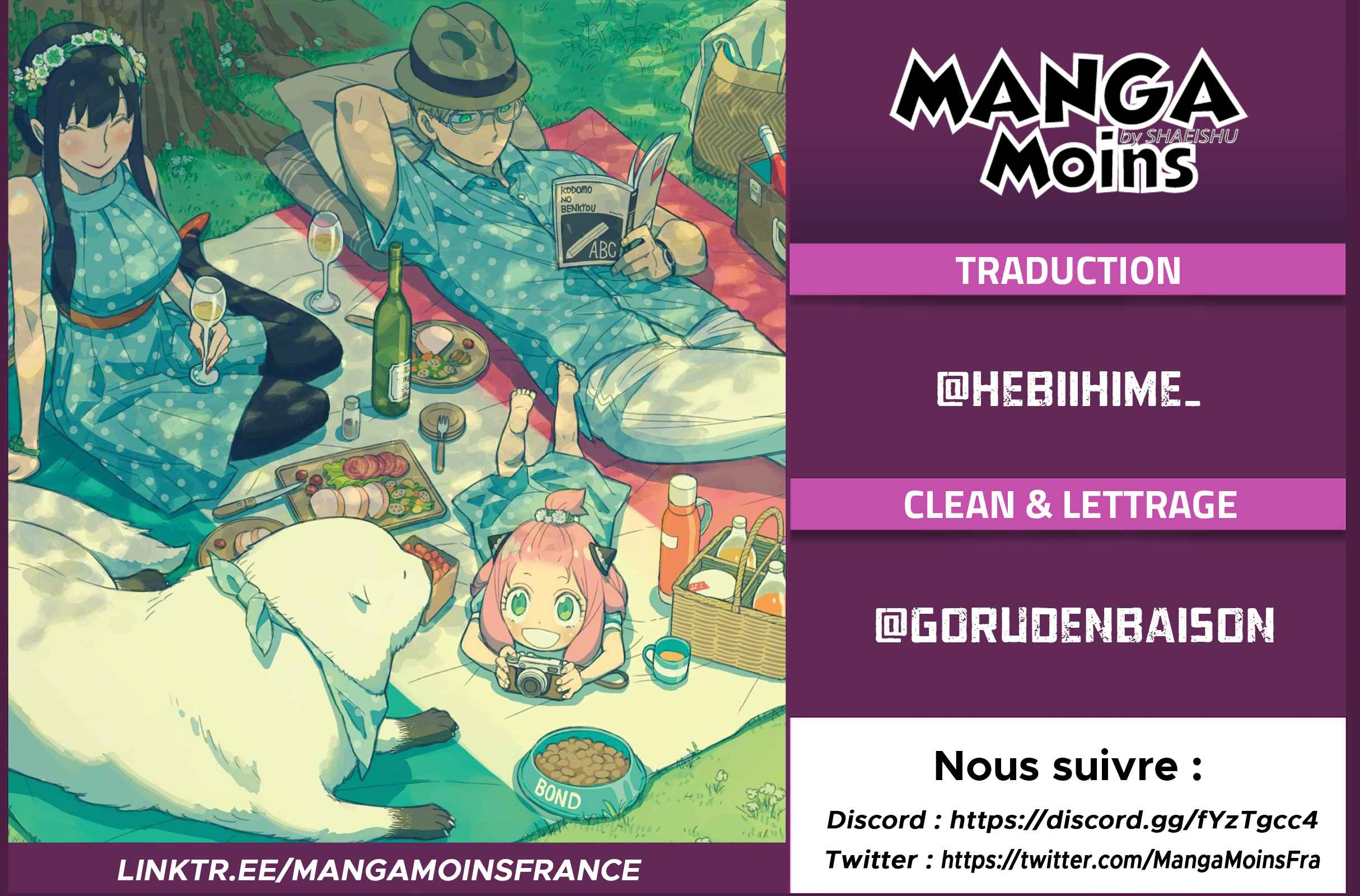 Read Spy x Family FR Manga Online