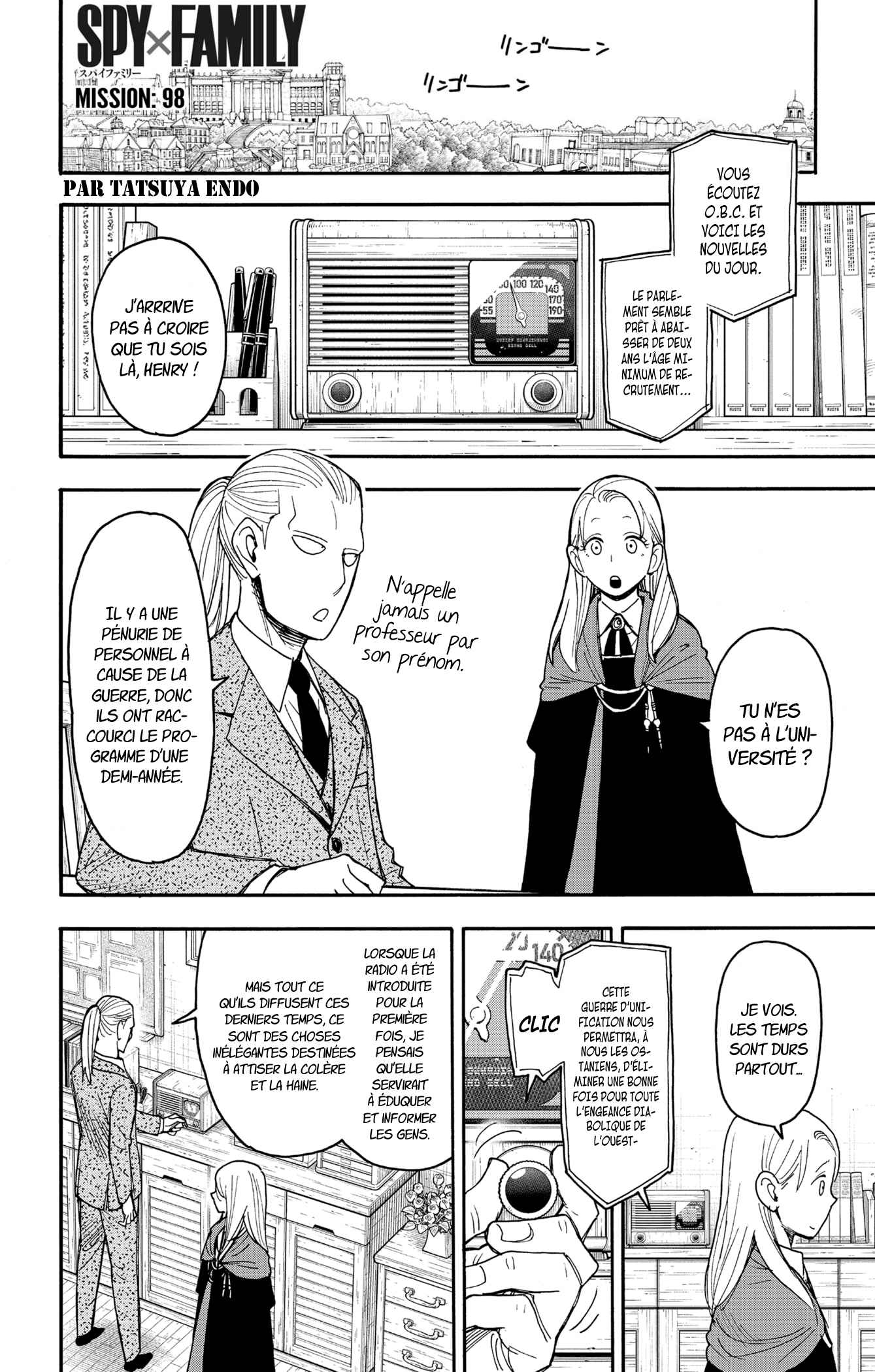 Read Spy x Family FR Manga Online