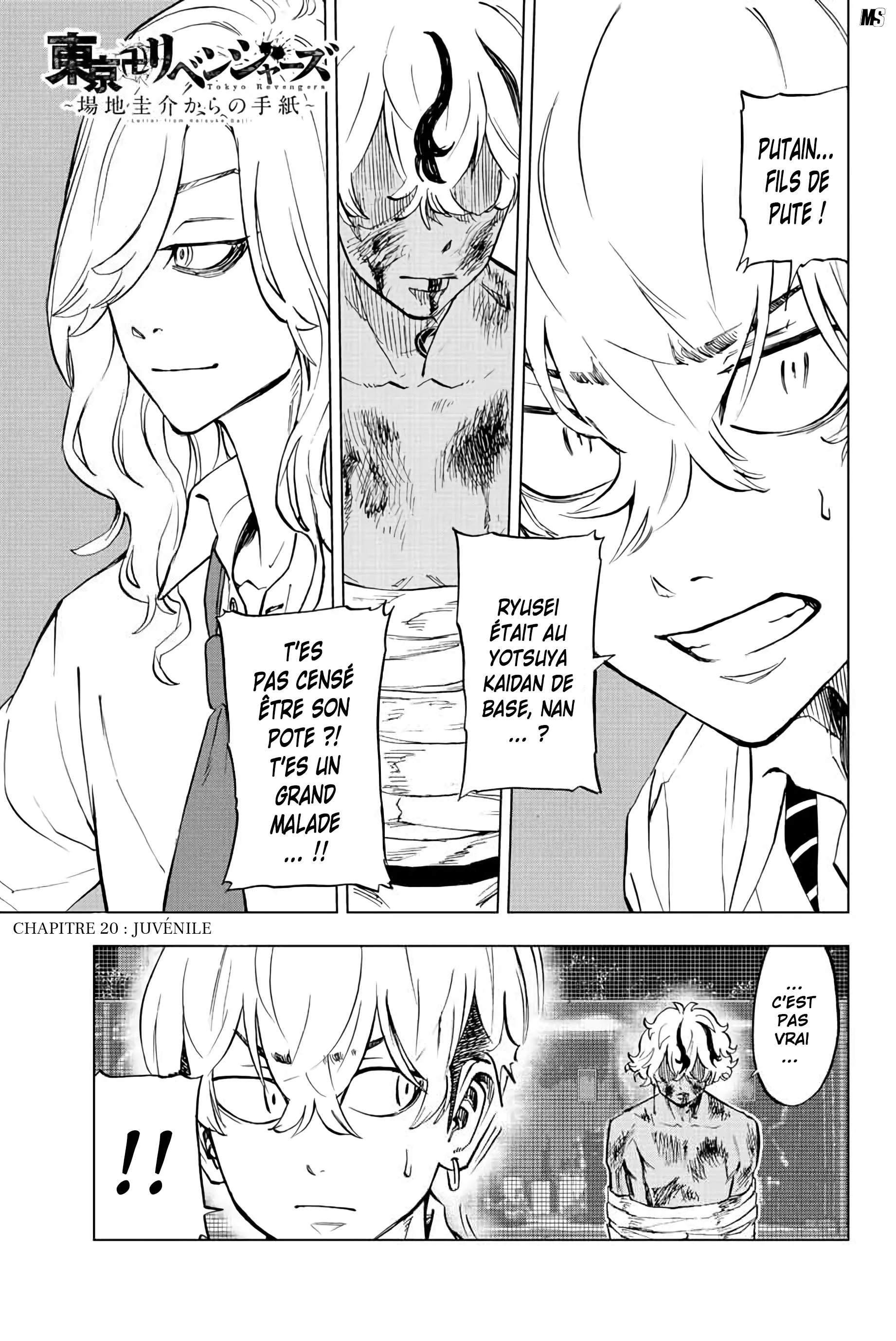Read Tokyo Revengers  Baji Keisuke Kara No Tegami FR Manga Online