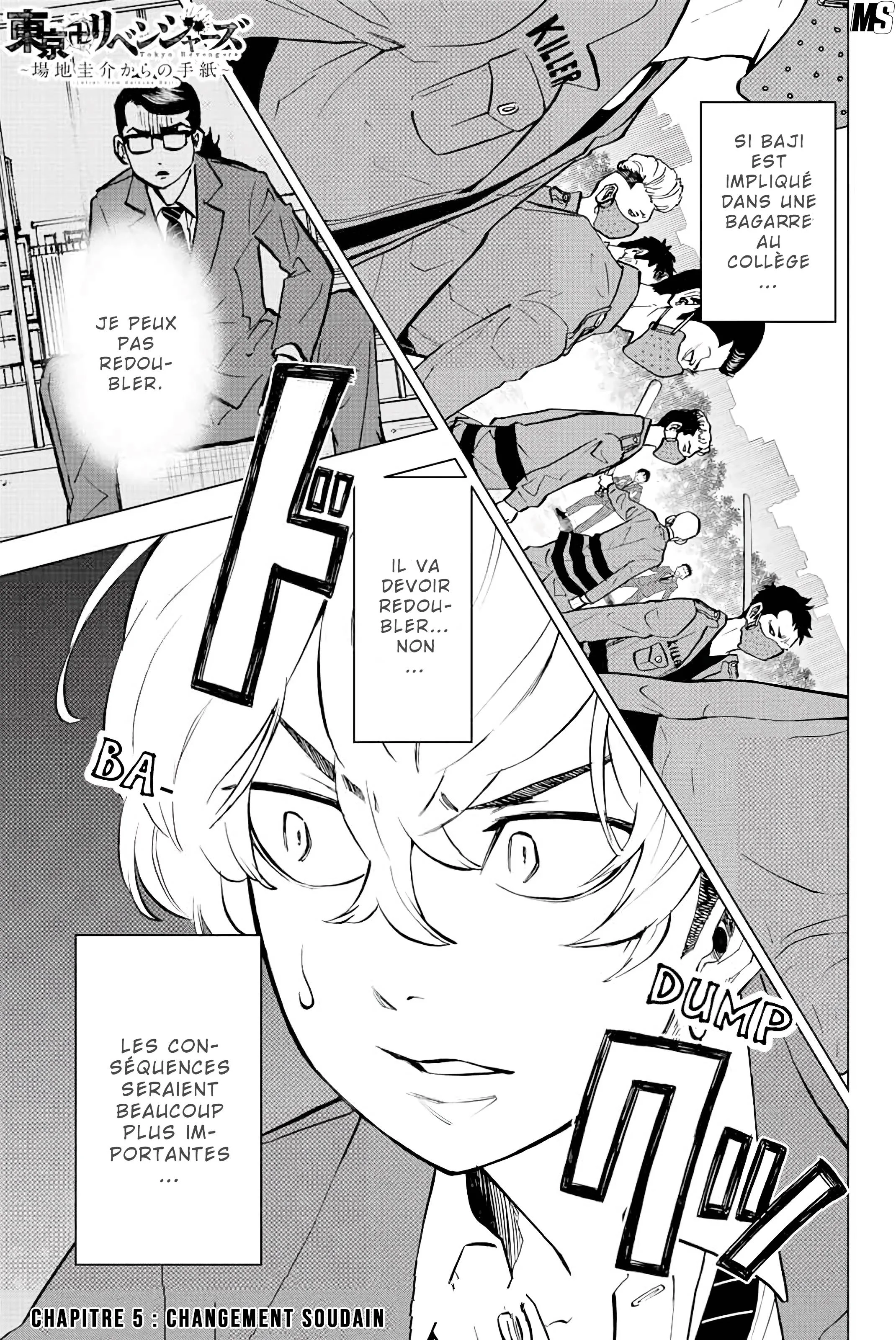 Read Tokyo Revengers  Baji Keisuke Kara No Tegami FR Manga Online