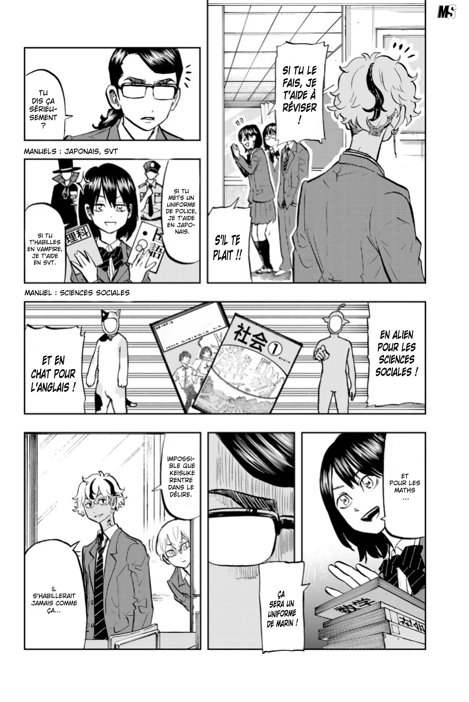 Read Tokyo Revengers  Baji Keisuke Kara No Tegami FR Manga Online