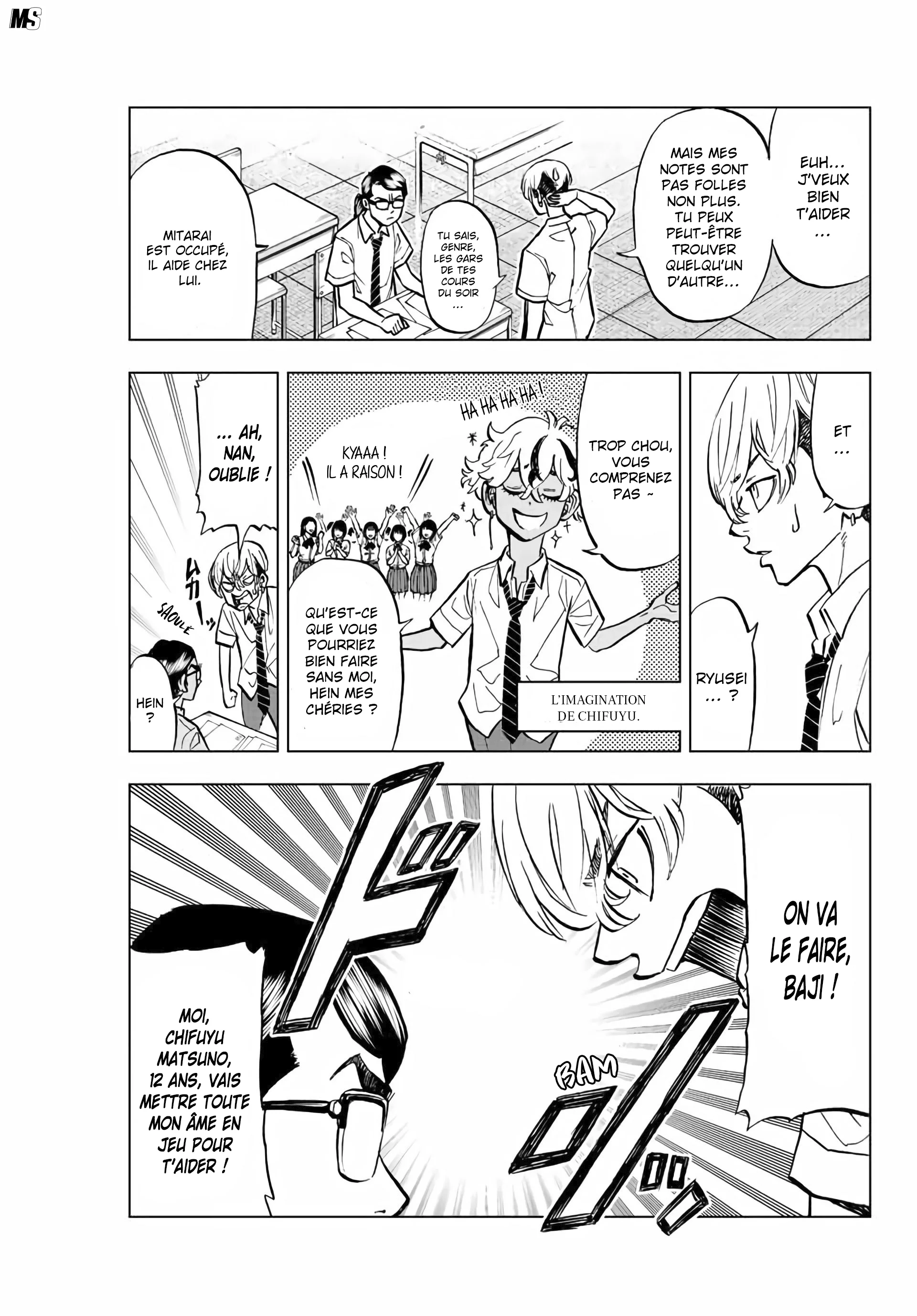 Read Tokyo Revengers  Baji Keisuke Kara No Tegami FR Manga Online