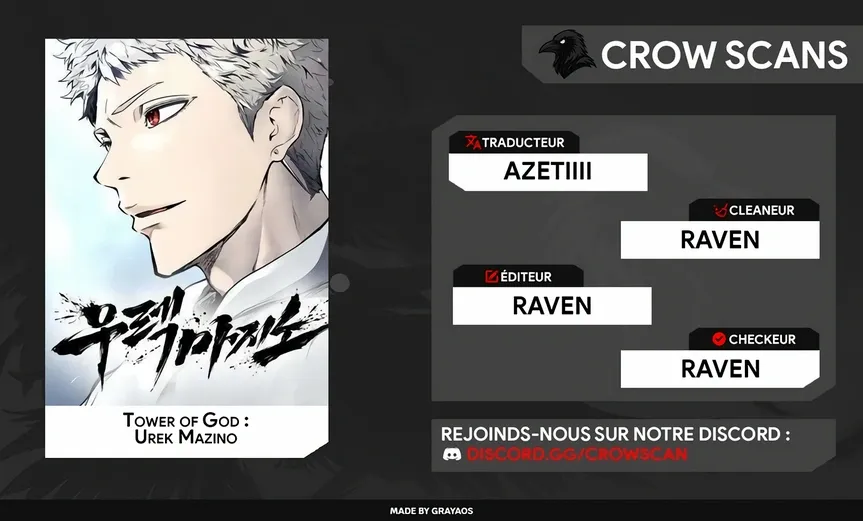Read Tower Of God Urek Mazino FR Manga Online