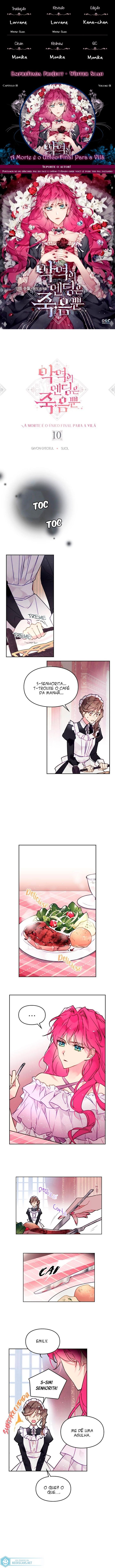Read A Morte é o Único Fim Para a Vilã PT-BR Manga Online
