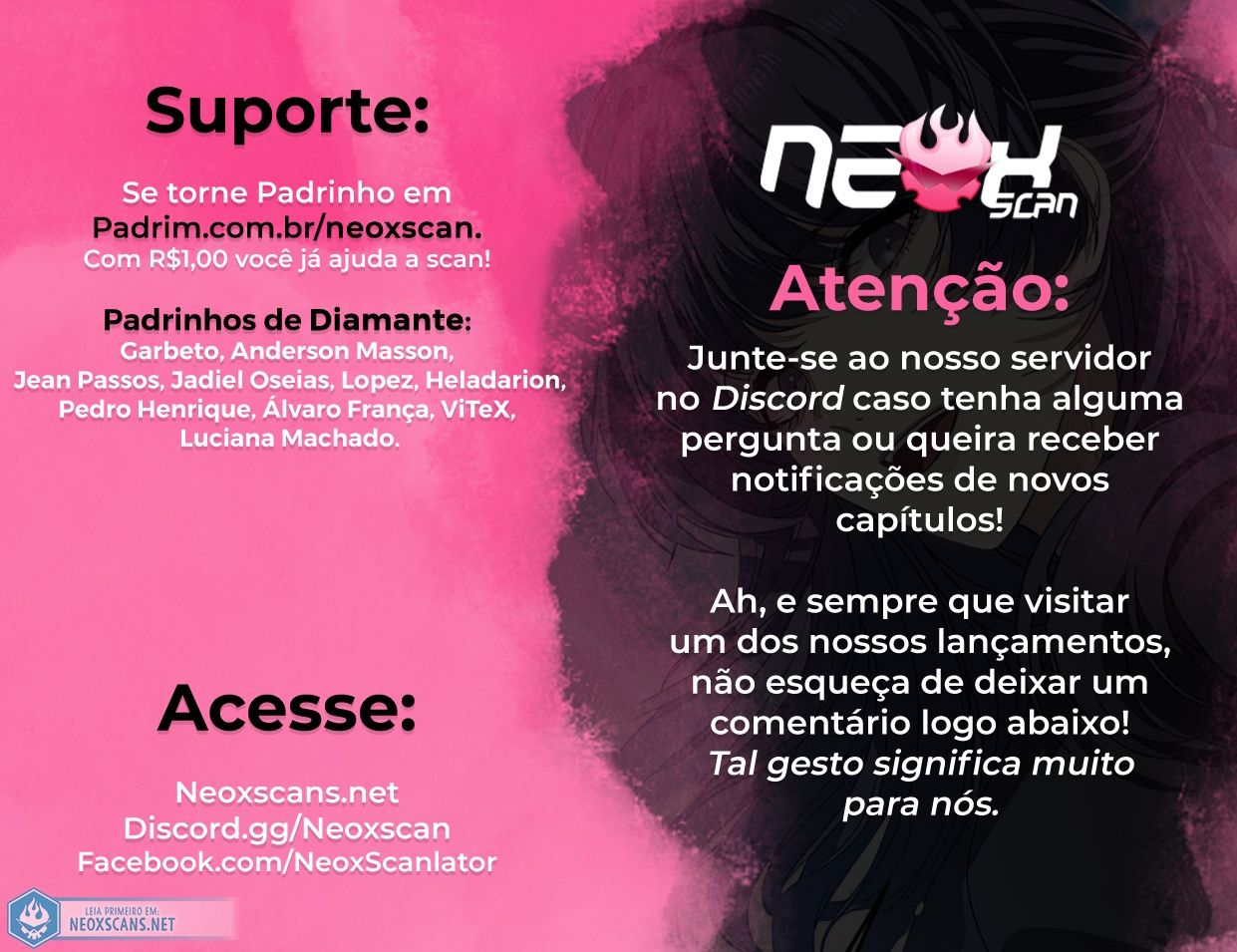 Read A Morte é o Único Fim Para a Vilã PT-BR Manga Online
