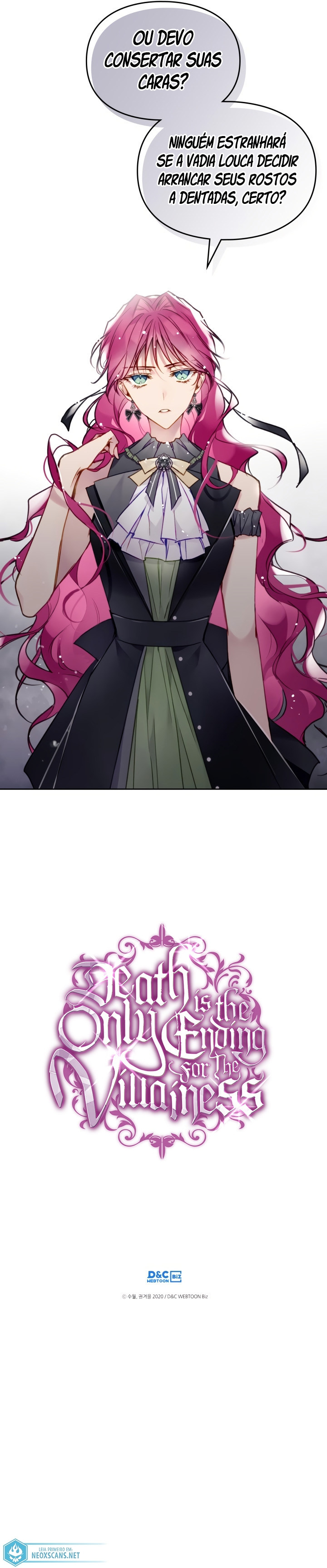 Read A Morte é o Único Fim Para a Vilã PT-BR Manga Online