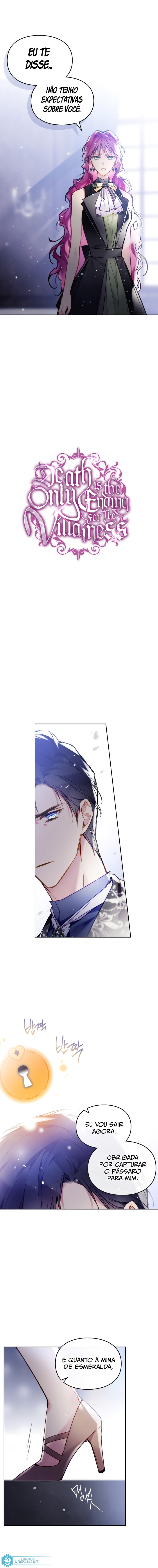 Read A Morte é o Único Fim Para a Vilã PT-BR Manga Online