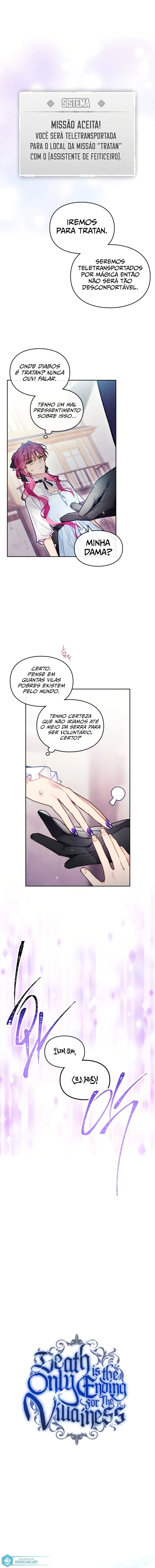 Read A Morte é o Único Fim Para a Vilã PT-BR Manga Online