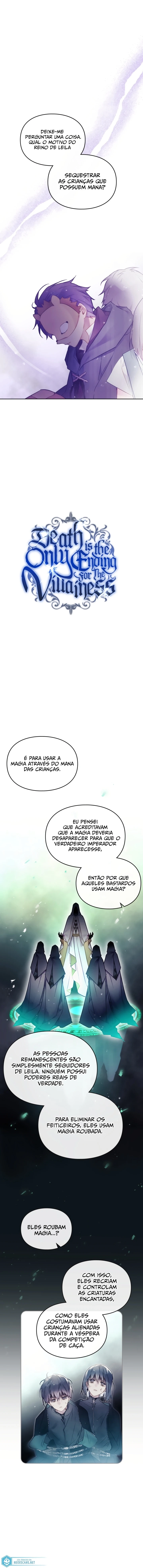 Read A Morte é o Único Fim Para a Vilã PT-BR Manga Online