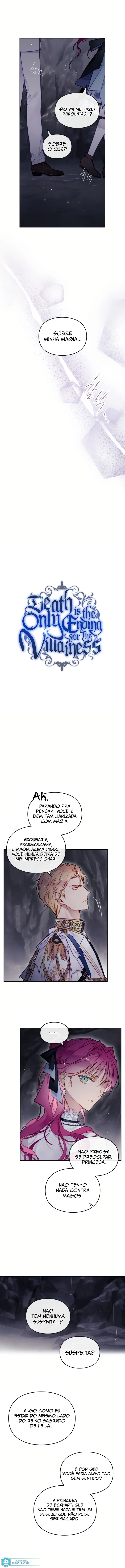 Read A Morte é o Único Fim Para a Vilã PT-BR Manga Online