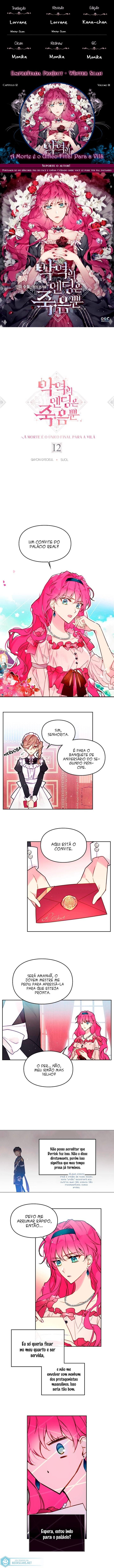 Read A Morte é o Único Fim Para a Vilã PT-BR Manga Online