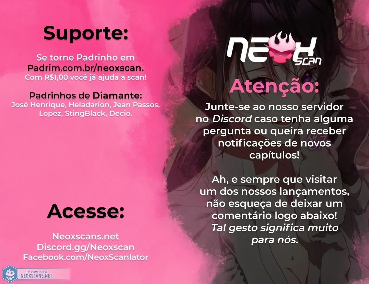 Read A Morte é o Único Fim Para a Vilã PT-BR Manga Online