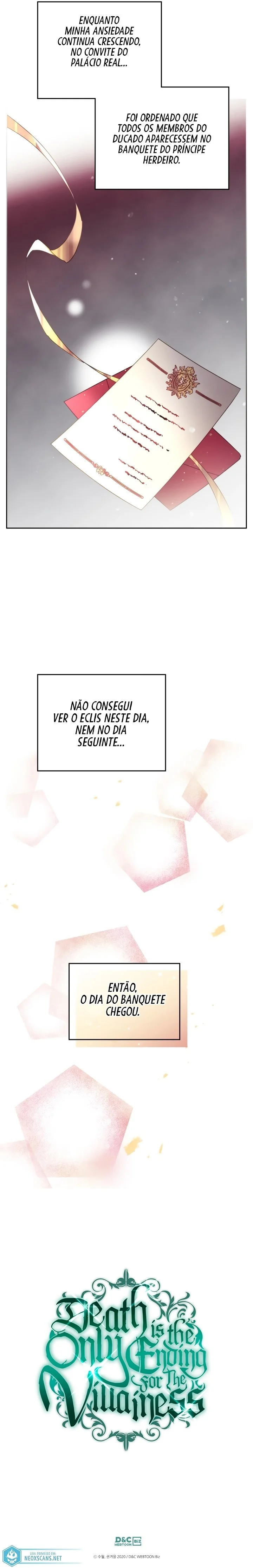 Read A Morte é o Único Fim Para a Vilã PT-BR Manga Online