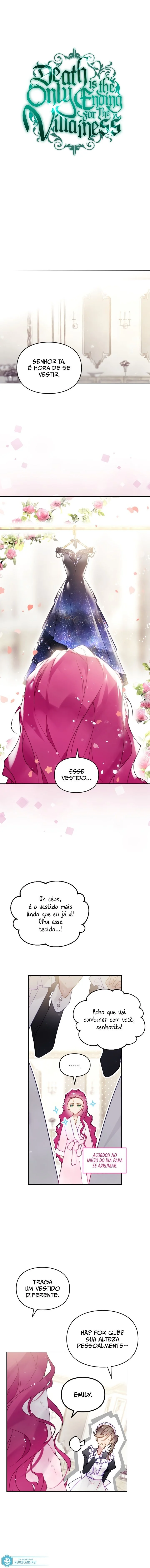 Read A Morte é o Único Fim Para a Vilã PT-BR Manga Online
