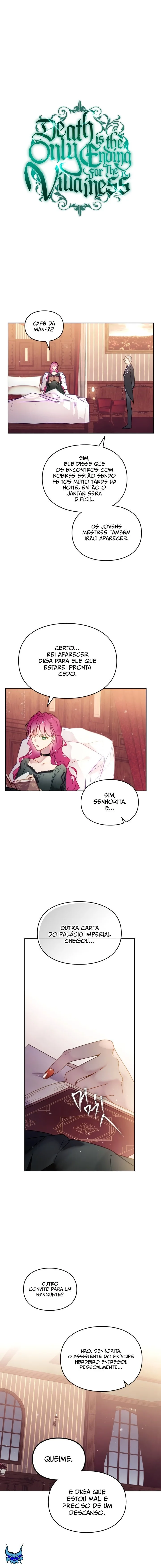 Read A Morte é o Único Fim Para a Vilã PT-BR Manga Online