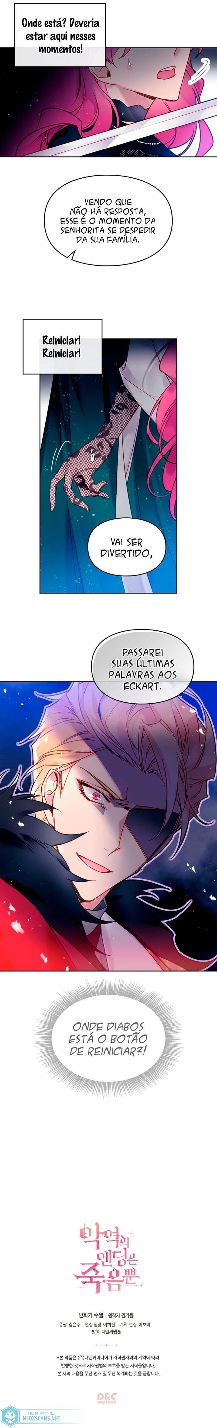 Read A Morte é o Único Fim Para a Vilã PT-BR Manga Online