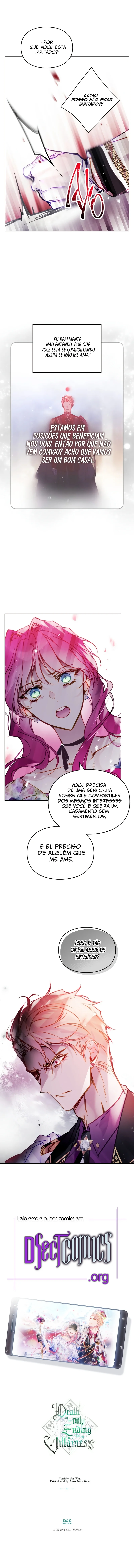 Read A Morte é o Único Fim Para a Vilã PT-BR Manga Online