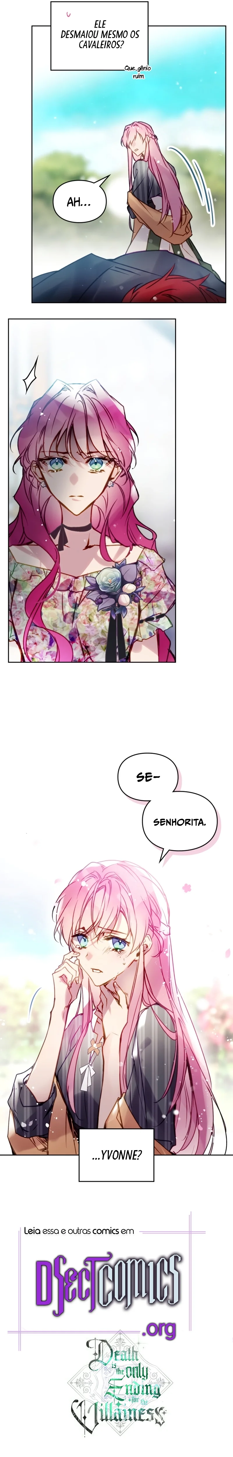 Read A Morte é o Único Fim Para a Vilã PT-BR Manga Online