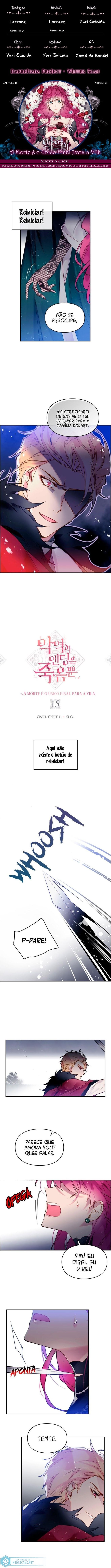 Read A Morte é o Único Fim Para a Vilã PT-BR Manga Online