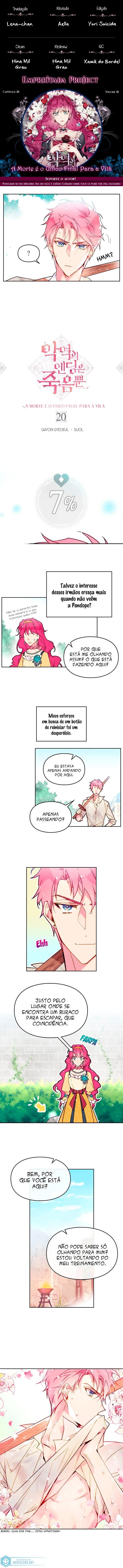 Read A Morte é o Único Fim Para a Vilã PT-BR Manga Online