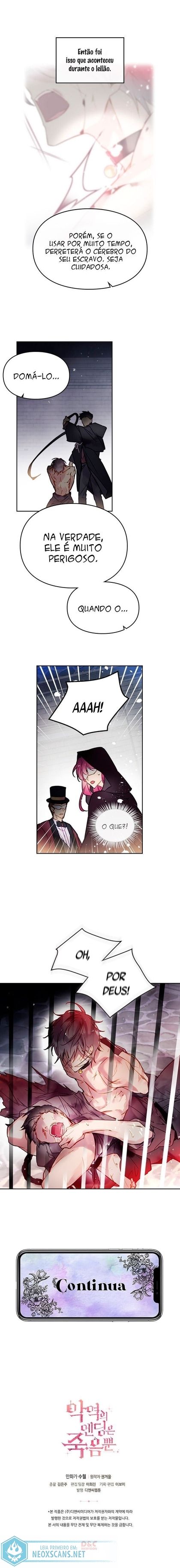 Read A Morte é o Único Fim Para a Vilã PT-BR Manga Online