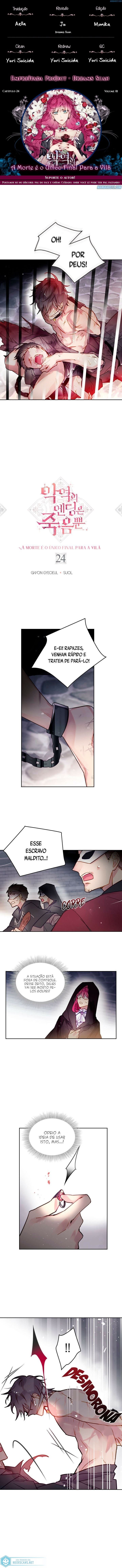 Read A Morte é o Único Fim Para a Vilã PT-BR Manga Online