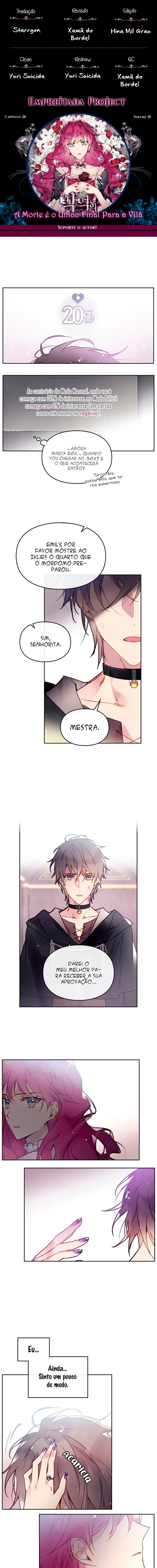 Read A Morte é o Único Fim Para a Vilã PT-BR Manga Online