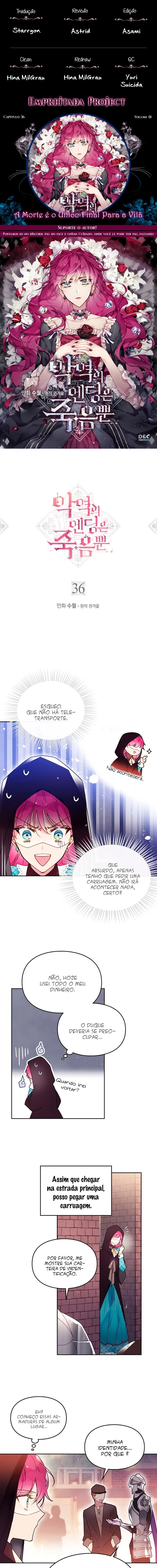 Read A Morte é o Único Fim Para a Vilã PT-BR Manga Online