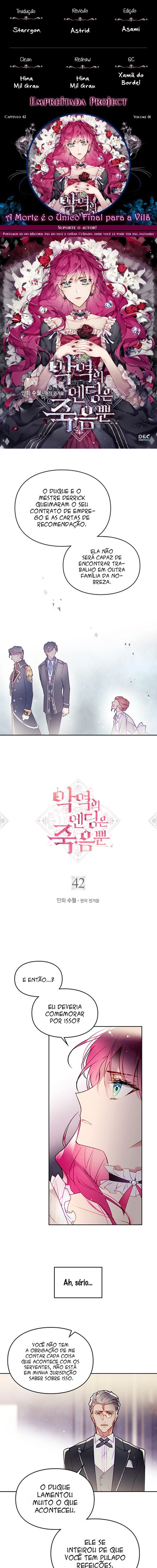 Read A Morte é o Único Fim Para a Vilã PT-BR Manga Online