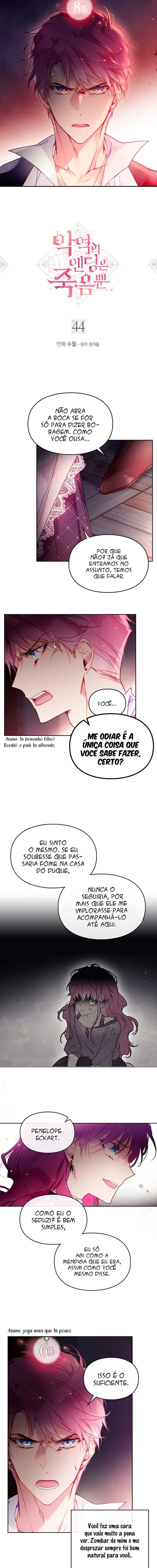 Read A Morte é o Único Fim Para a Vilã PT-BR Manga Online