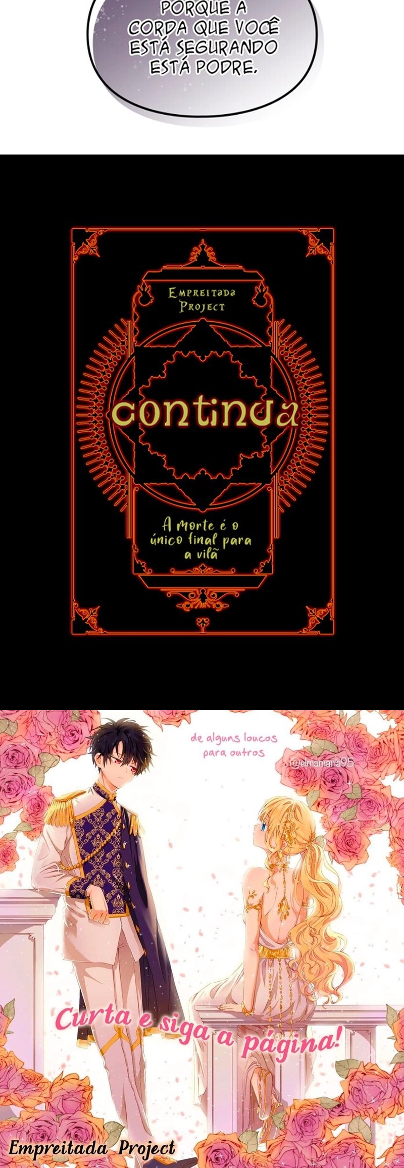 Read A Morte é o Único Fim Para a Vilã PT-BR Manga Online