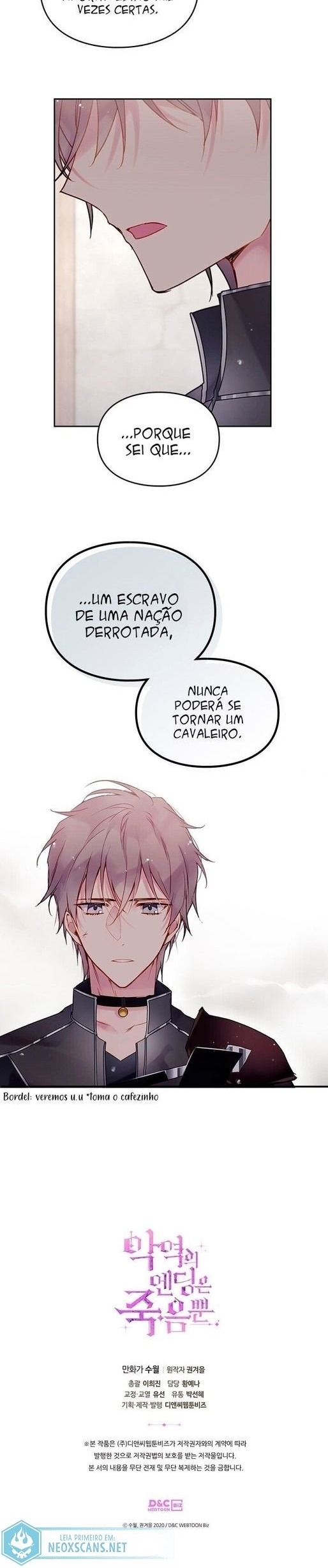 Read A Morte é o Único Fim Para a Vilã PT-BR Manga Online